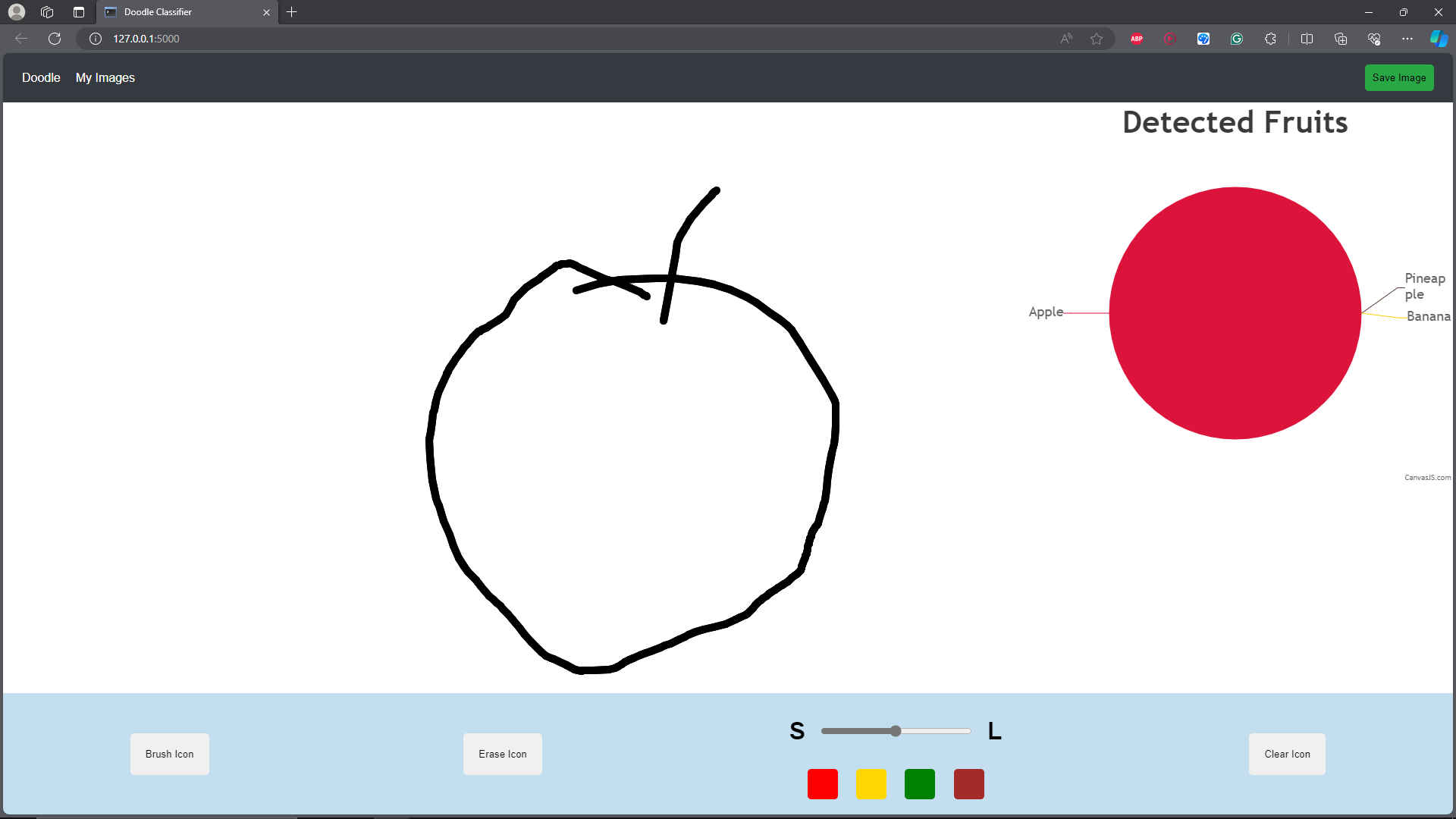 Fruit Doodle Identifier